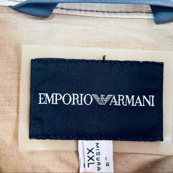 Emporio Armani jacket beige size XXL - Picture 9 of 13
